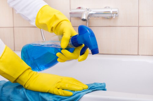 Deep cleaning service in a Mayfair kitchen