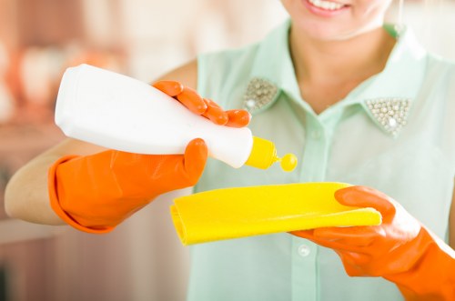 Deep cleaning in Mayfair with attention to detail in premium property